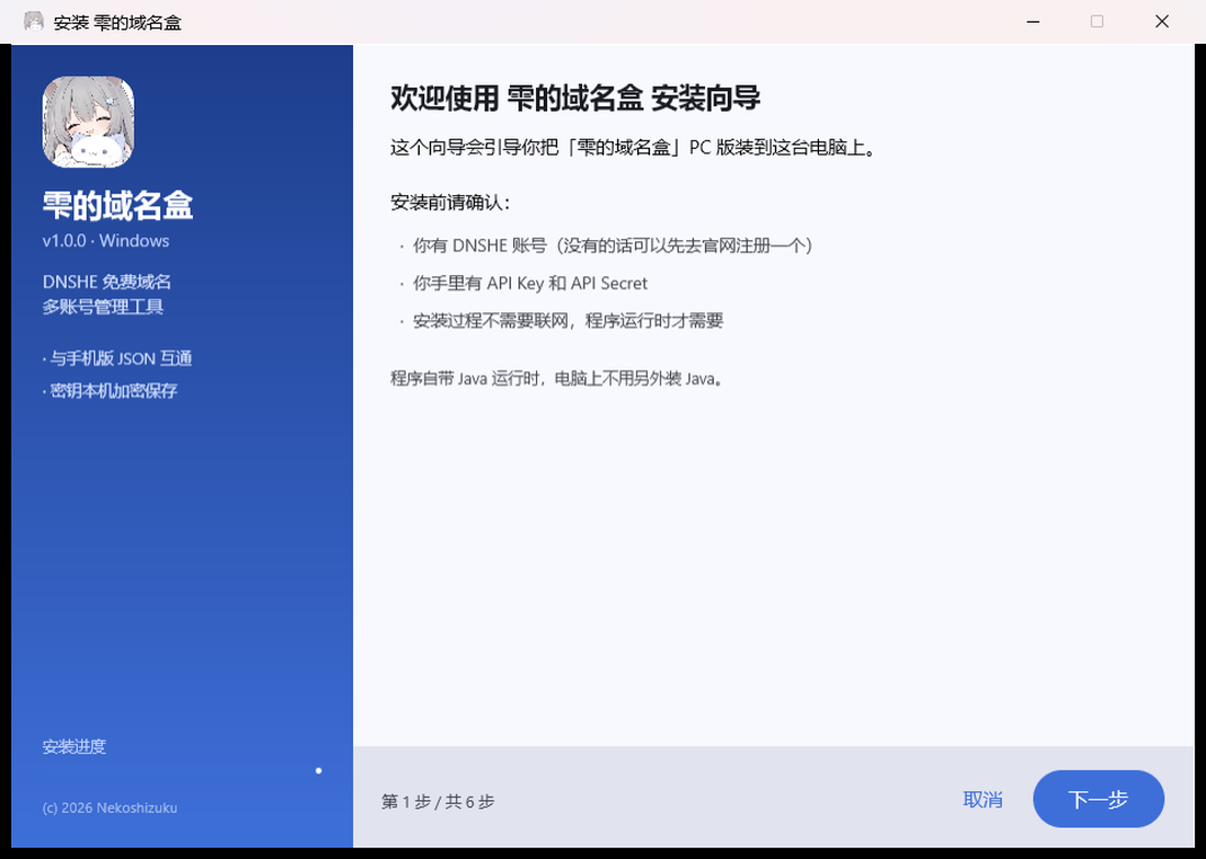 Windows 安装向导